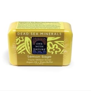 Lemon Sage Shea/Argan Soap - 7 oz.